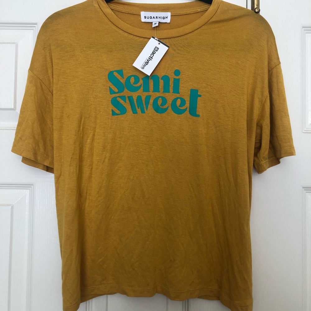 Active screen print tee